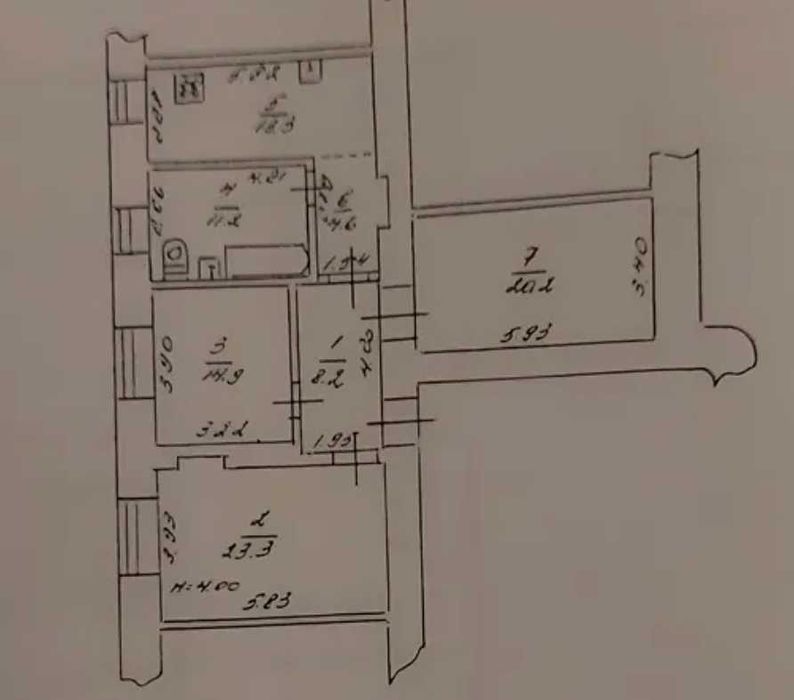 Продам 3 квартиру ул. Пироговская/ пр. Шевченко Терраса  Бельгийка