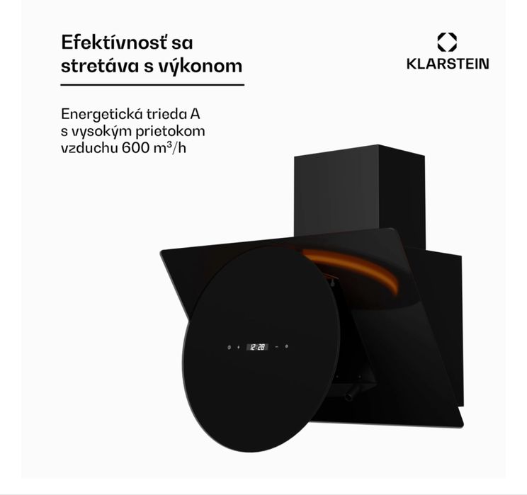 Витяжка кухонная Klarstein Total Eclipse 60см Новая! из Германии!