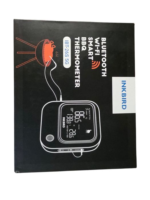 INKBIRD IBT-26S-5G Termometr Do Mięsa WIFI Bluetooth 4 Czujniki Grill