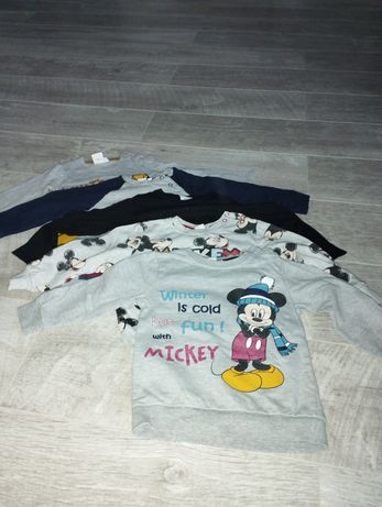 Bluzy Disney rozmiar 92
