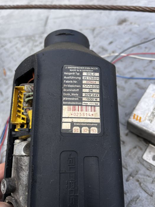 Webasto,Автономки автомобільні 12-24V