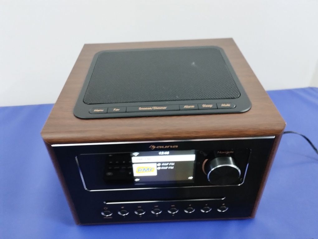 Auna Silver Star CD Cube, radio, Bluetooth, wyświetlacz HCC, czarne

C