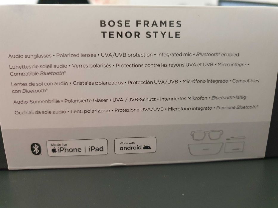 Okulary przeciwsłoneczne z wbudowanymi słuchawkami Bose Frames Tenor