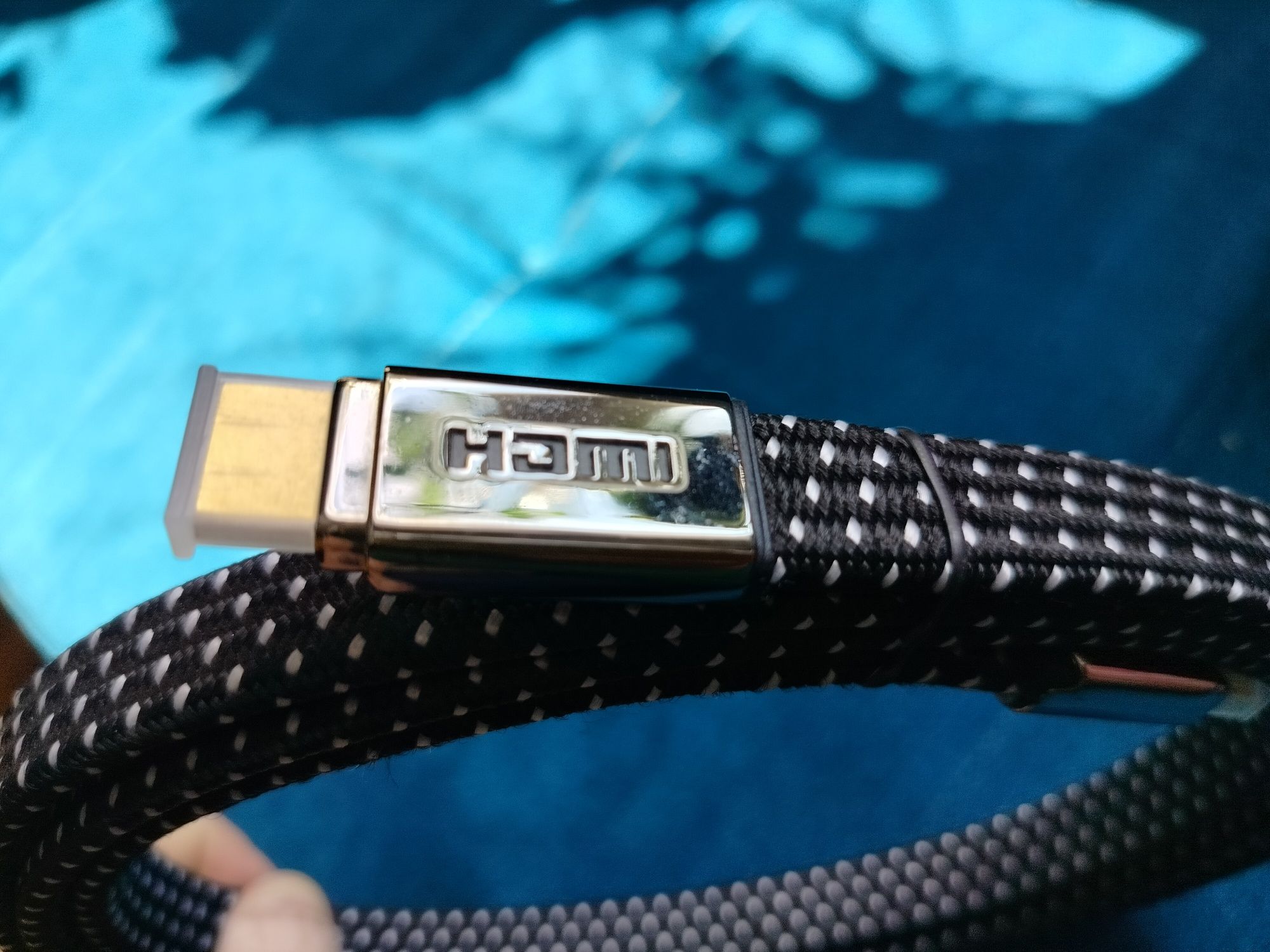 Nowy przewód HDMI 1,8m CABLETECH 18626 Platinum Edition pozłacane wtyk