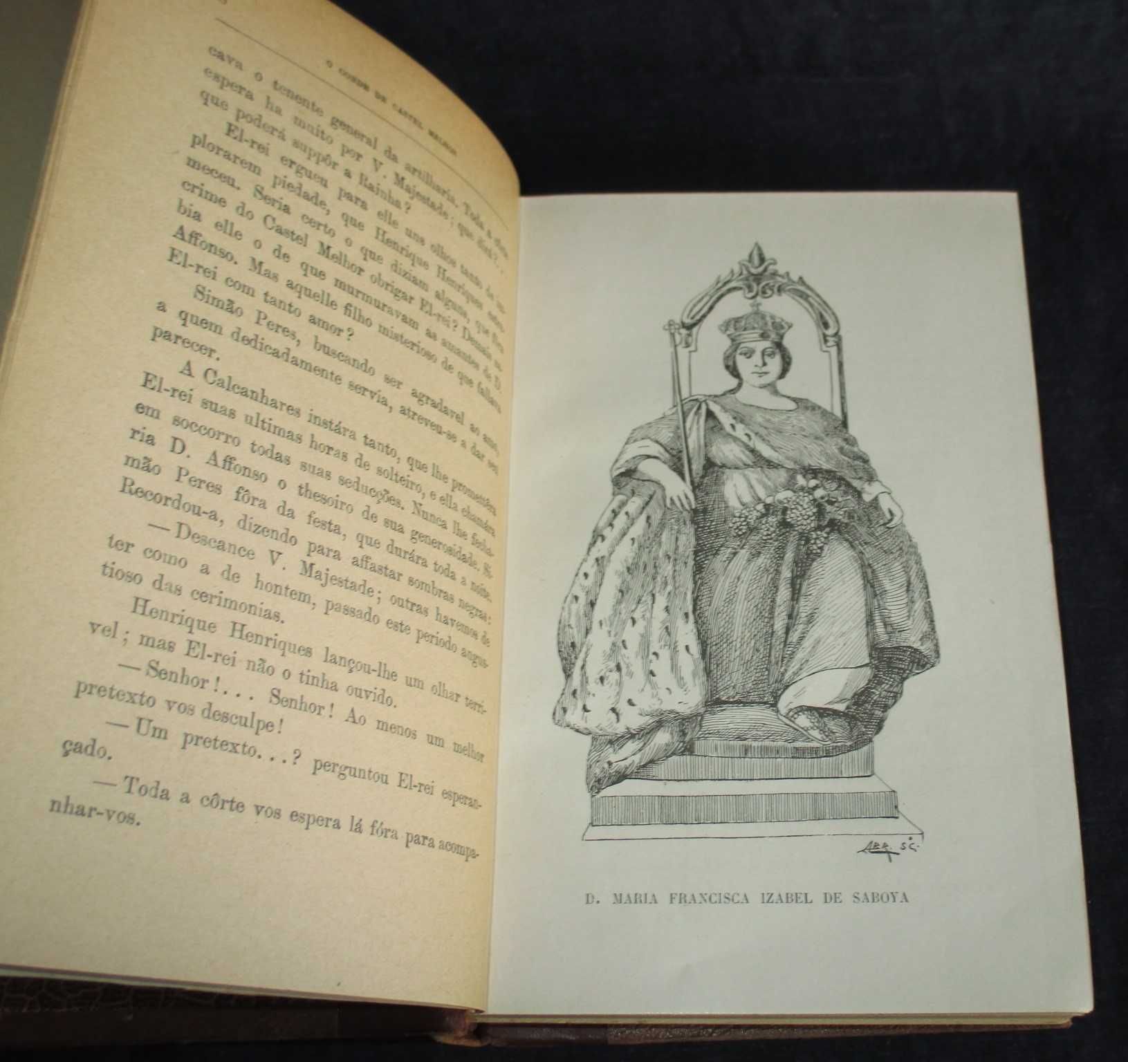 Livros O Conde de Castel Melhor D. João da Câmara 1908