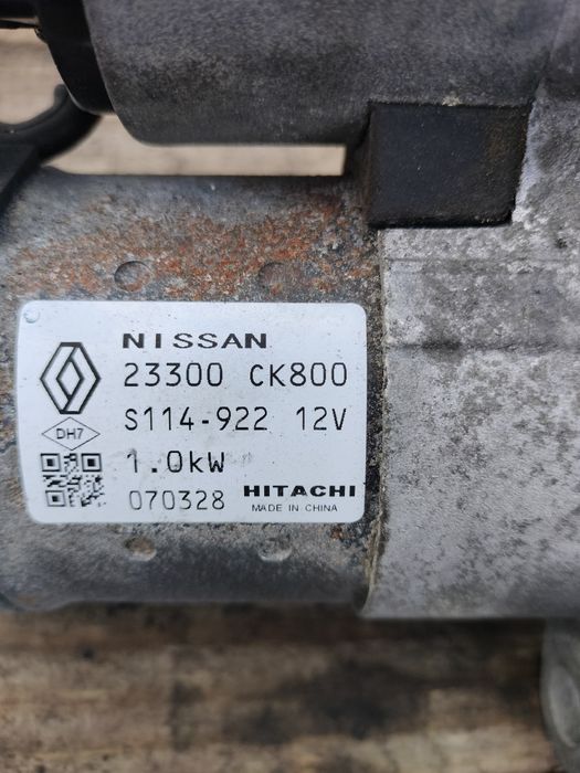 Стартер Renault Laguna 3 - 2.0L  Nissan X-Trail s114-922