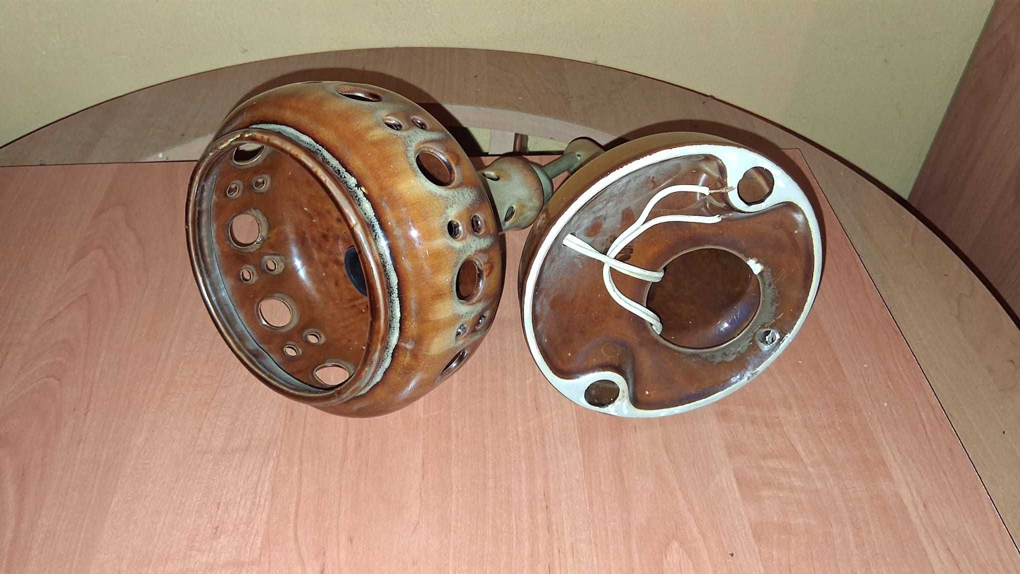 Lampa kinkiet PRL Mirostowice