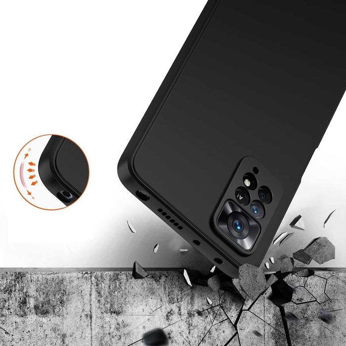 Etui Slim Matt do Xiaomi Redmi Note 12 Pro 4G + Szkło Hartowane