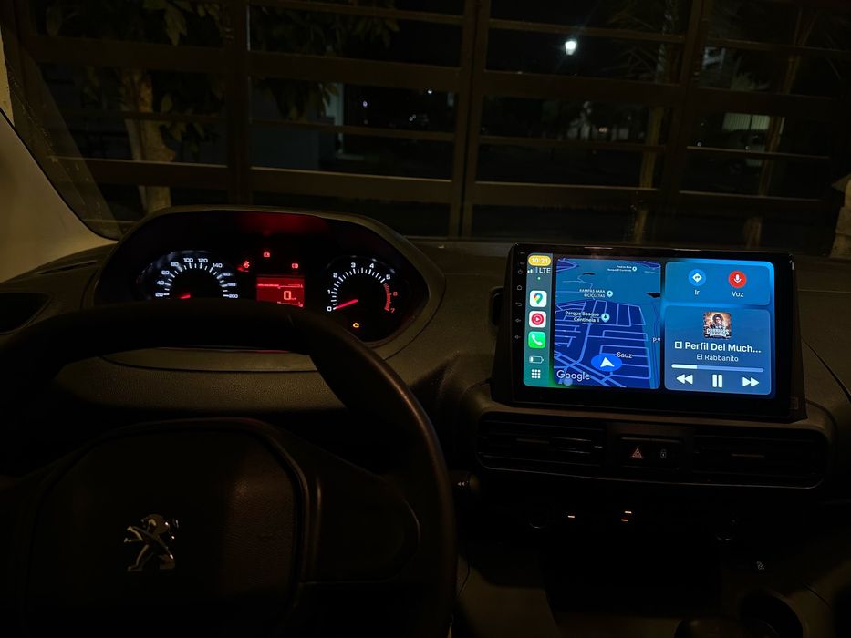 Rádio Android 14 Citroen Berlingo Peugeot Opel 4/32GB Carplay GPS wifi