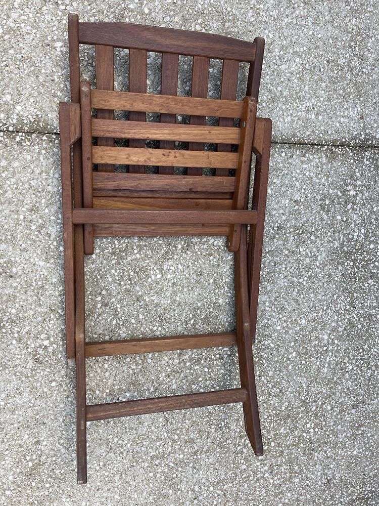Conjunto de 4 cadeiras de jardim