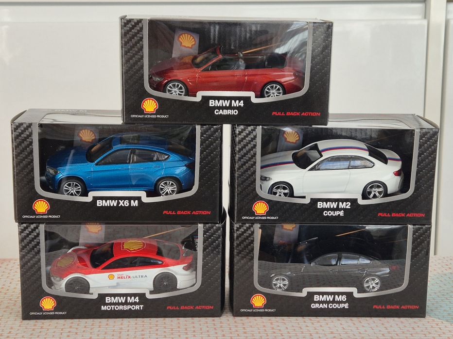 BMW M motorsport kolekcja Shell M2 M4 M6 X6M M4