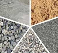Песок(пісок),щебень(щебінь),бетон,отсев(відсів),вывоз мусора