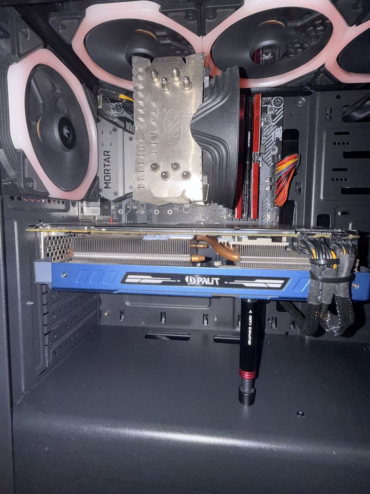 Комплект: Процессор - I7 8700K + MSI Mortar B360, 32gb 2666mhz + охлад