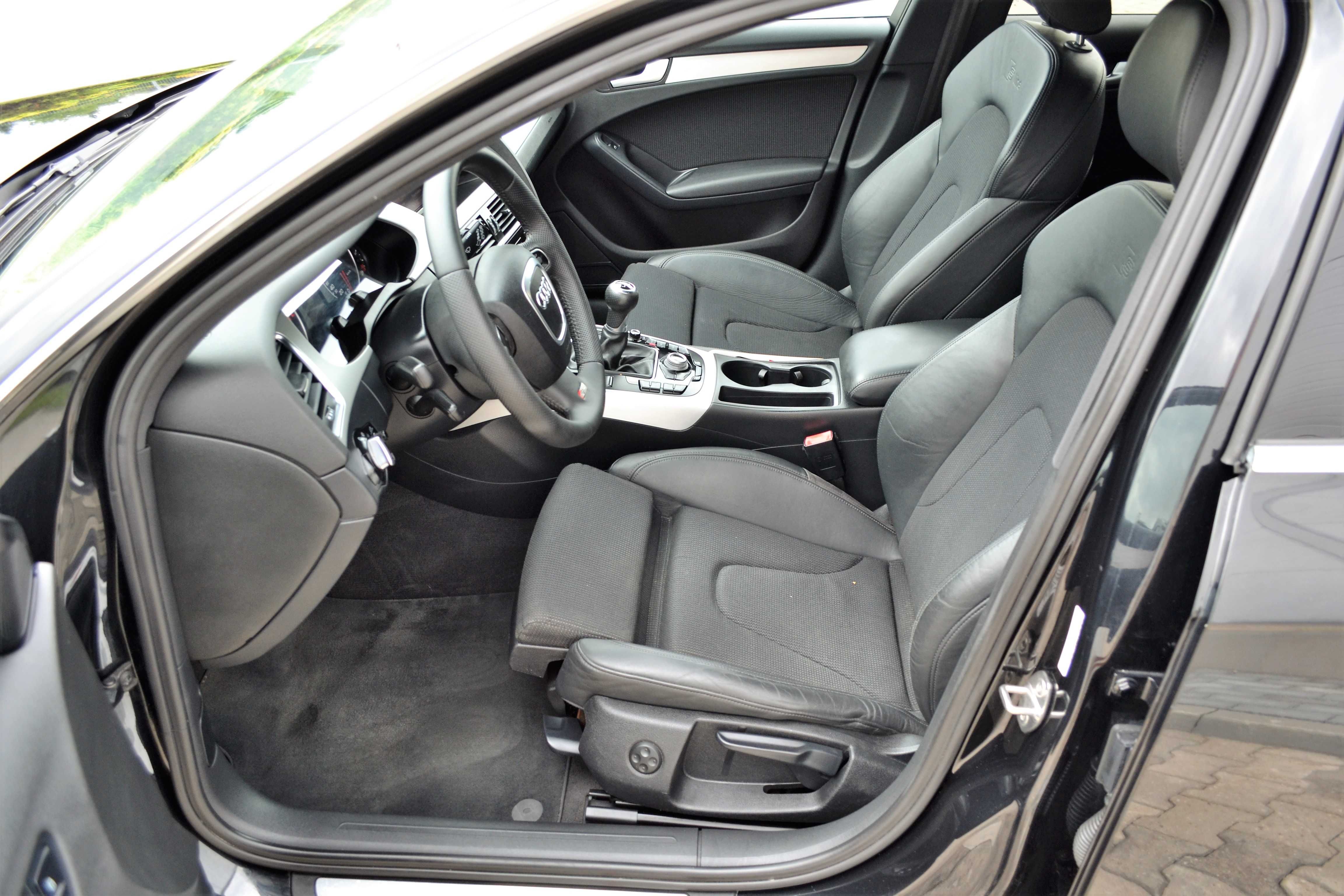 Audi A4 B8 S-Line 2.0TDI 143KM**Xenon**Navi**Pół-skóra**LED*2 kpl. kół