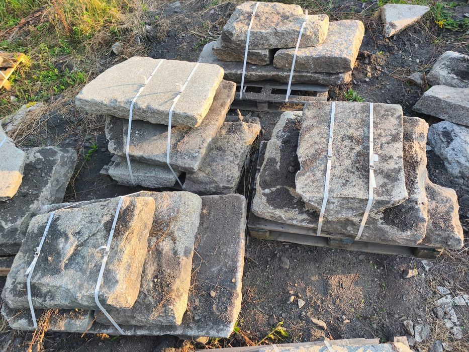 Stare rustykalne płyty granitowe 200 m2