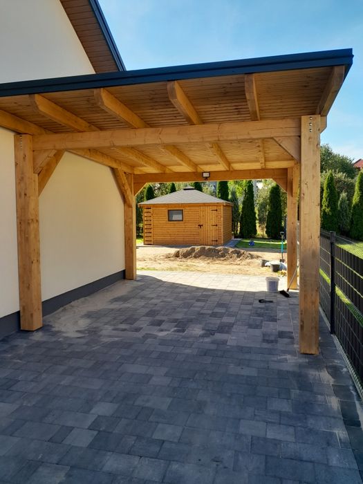 Zadaszenia tarasu,wiaty samochodowe itp.