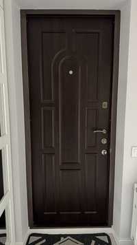 Двері вхідні коричневі