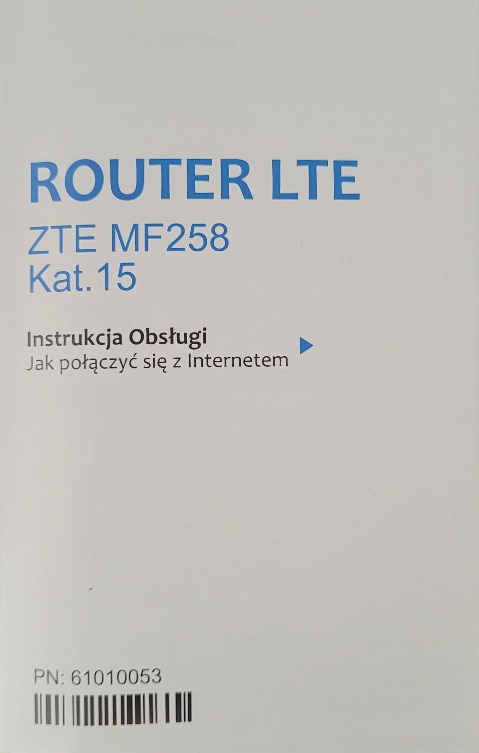 ZTE MF258 ODU-IDU router zewnętrzny LTE CAT. 15