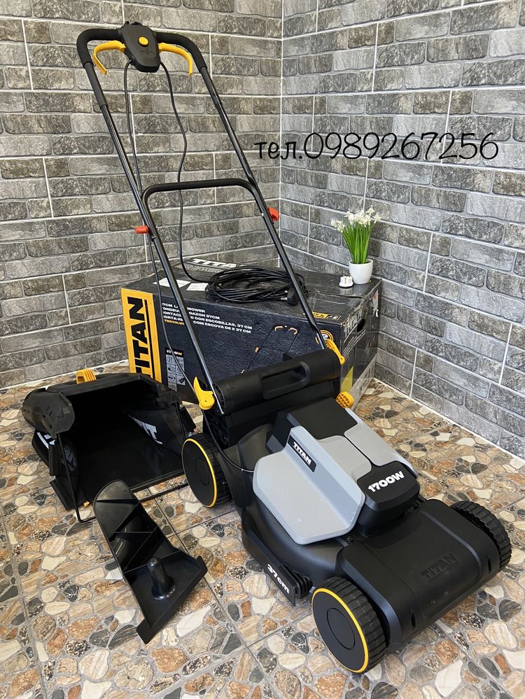 Газонокосарка, газонокосилка, TITAN TTB833LWM 1700W 37CM з АНГЛІЇ