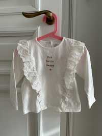 Piękna bluzka bawełniana dla dziewczynki r. 98