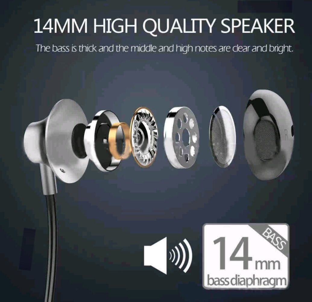 Słuchawki do uszu douszne bluetooth NOWE