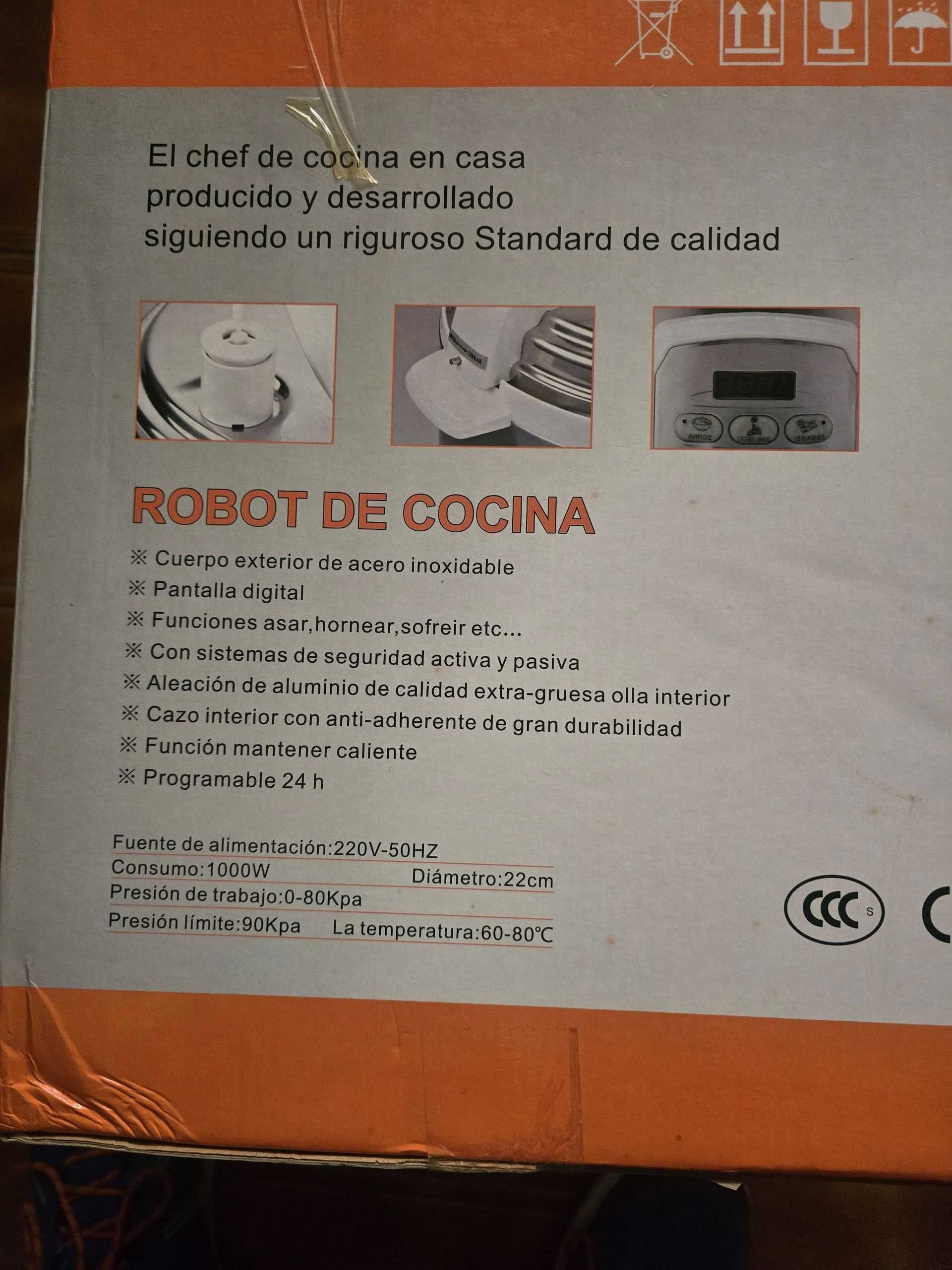 Robot de cozinha master Cook (VEFA)