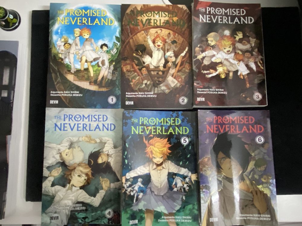 Livros Manga The Promised Neverland
