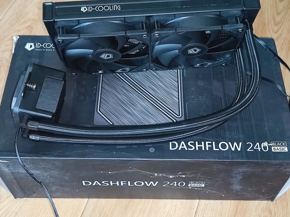 Водяное охлаждение id-cooling dashflow 240 basic black
