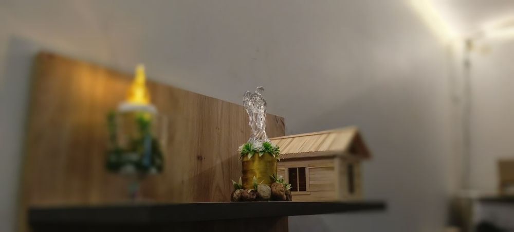 Aniołek LED lampka dekoracyjna 17x9cm baterie w zestawie