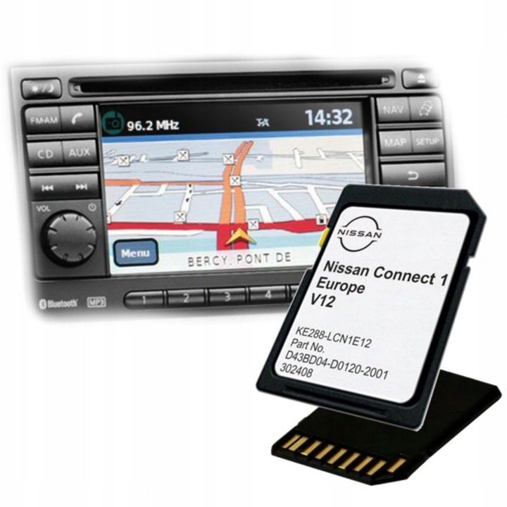 Mapy Nawigacja Nissan Connect v12 2022/2023 + polskie menu
