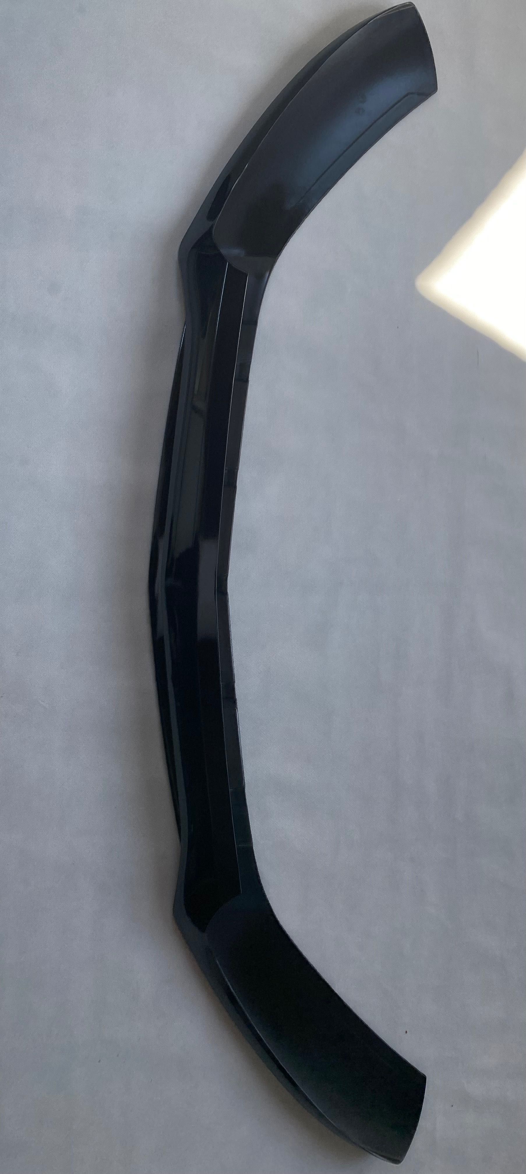 Dokładka Splitter Spoiler MERCEDES W205 C205 CZARNY POŁYSK