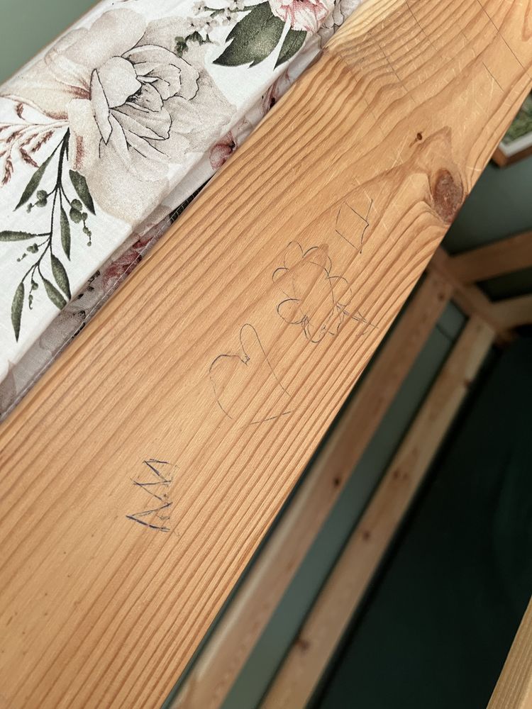 Łóżko piętrowe łóżeczko niemowlęce dziecięce piętrówka