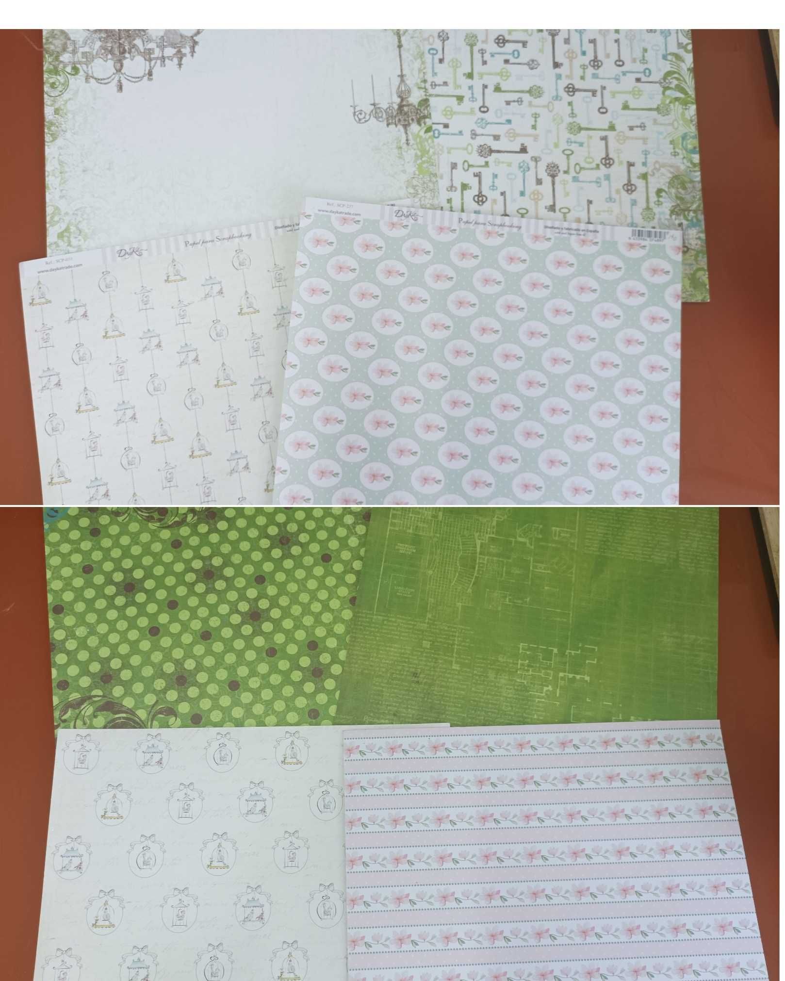 Papéis de scrapbook/scrapbooking