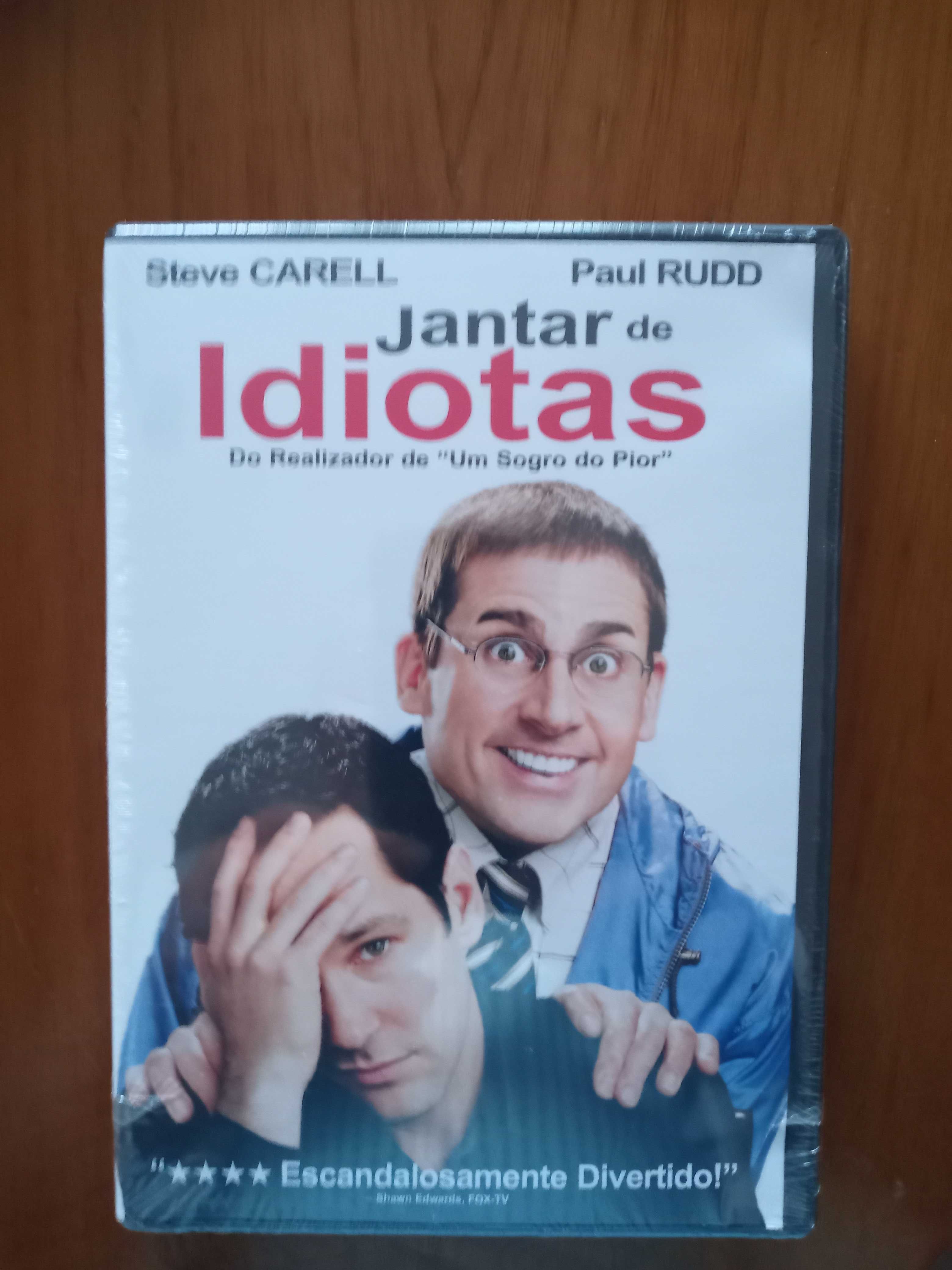 filme dvd original - jantar de idiotas - novo - selado