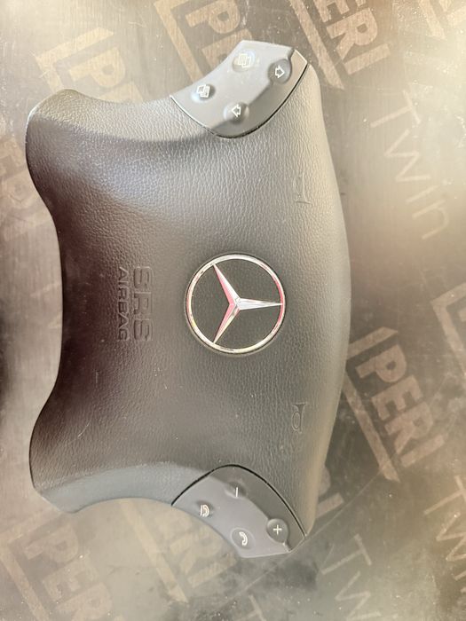 Airbag volante w203 preto