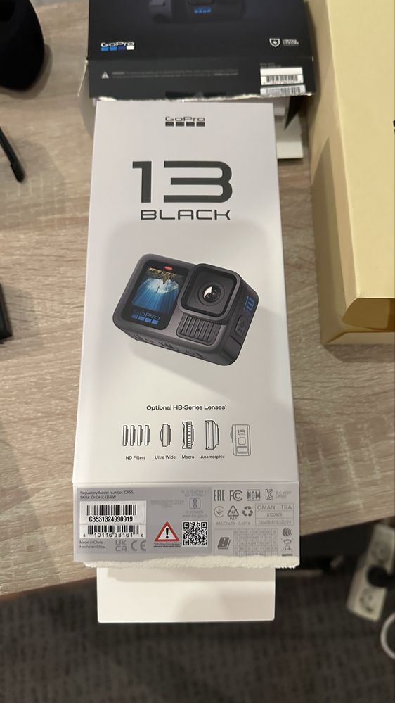 GoPro Hero 13 Black + Extras – Impecável!