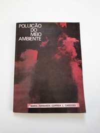 Livro antigo Poluição do meio ambiente