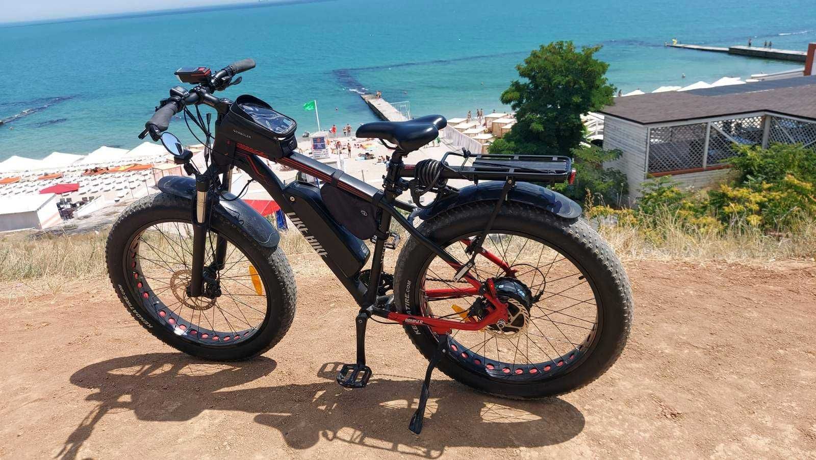 Электровелосипед LIKE.BIKE Bruiser Red 500 w / 48 v