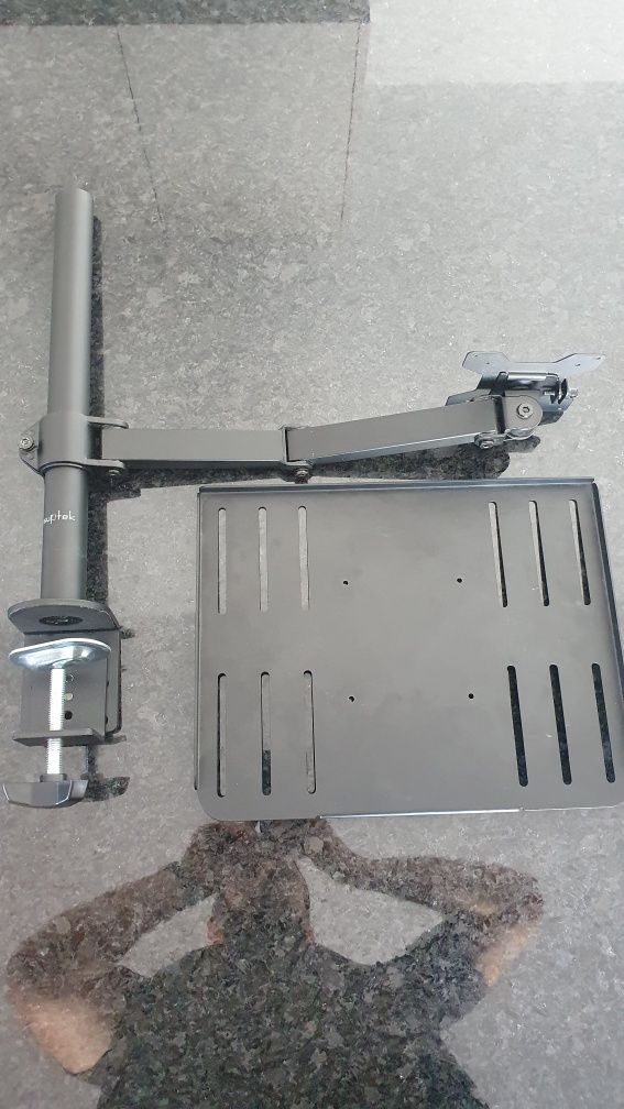 Suporte / braço portátil para secretária