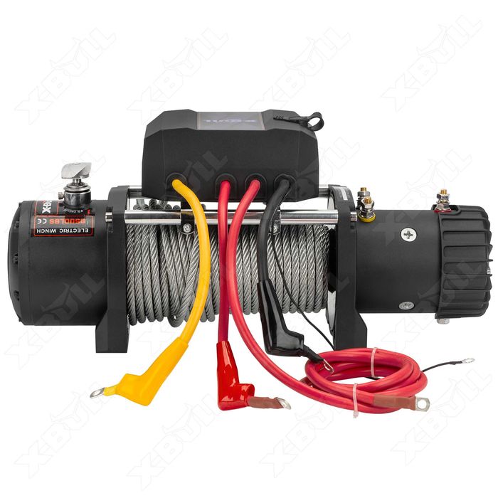 Автомобільна електрична лебідка X-BULL 9500 LBS зі сталевим тросом