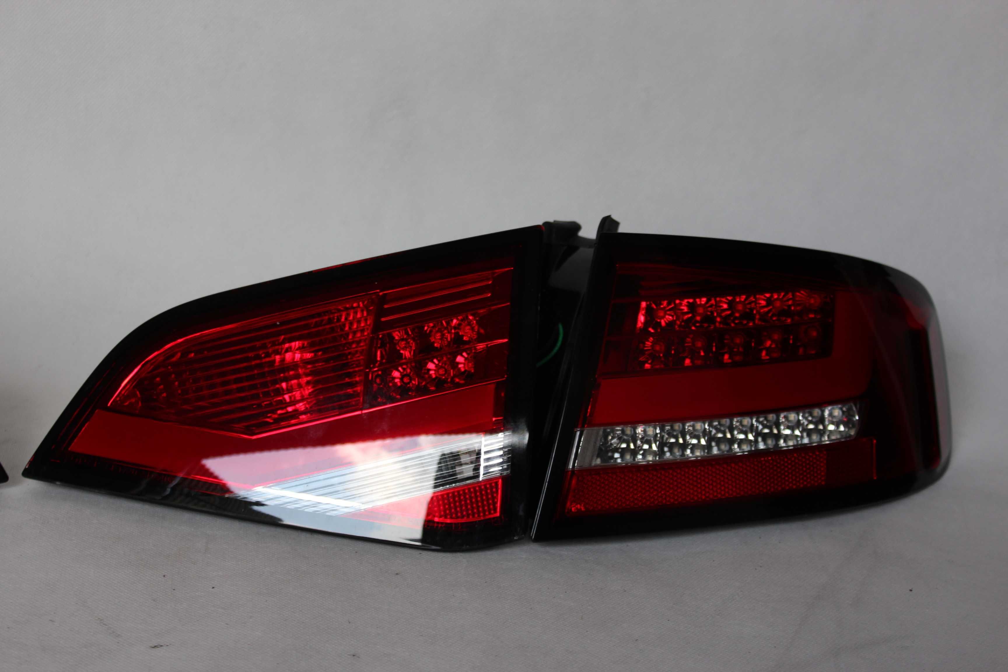 Lampy światła tył tylne AUDI A4 B8 08-12 Sedan LED BAR NEON Czerwone !