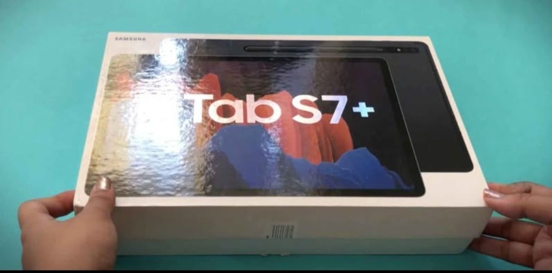 Samsung Tab S7+ Plus WiFi 128GB Tablet with Keyboard 12.4in Display