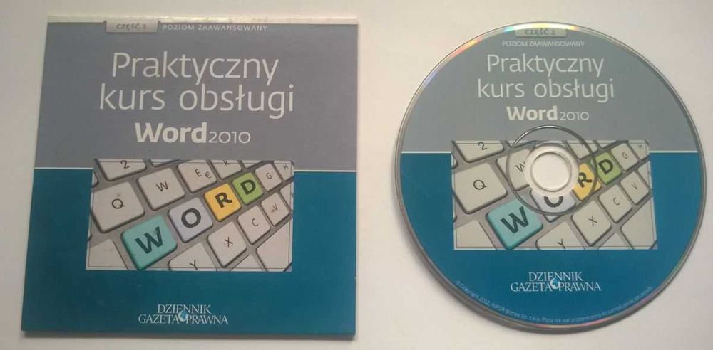 CD Kurs obsługi Word 2010 cz.2 NOWA WARTO
