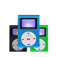 Mp3 novo em azul e verde