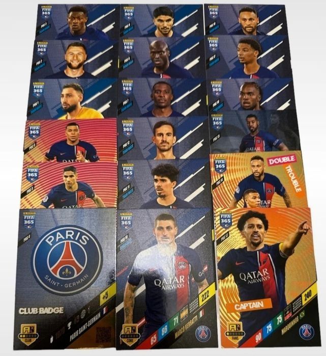 Nowe karty piłkarskie Panini FIFA 365 z 2024 i 2025