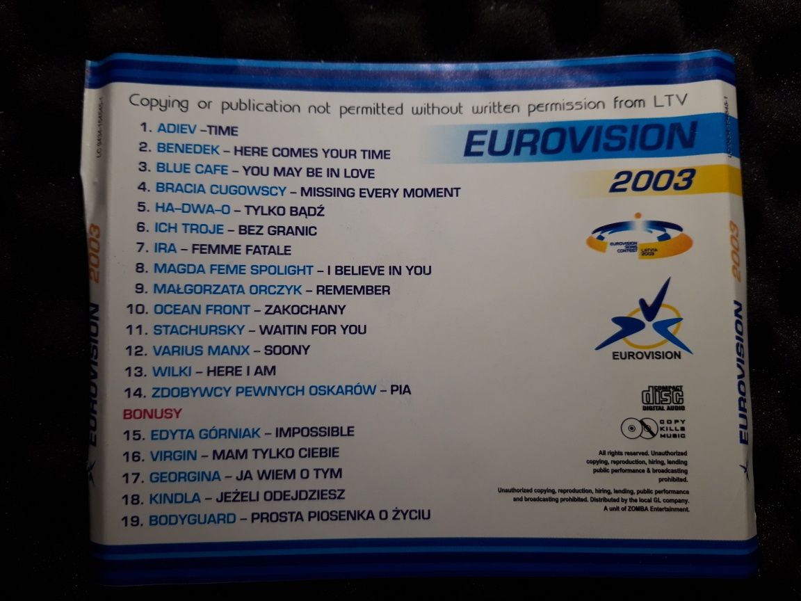 Eurovision 2003 (CD, 2003)