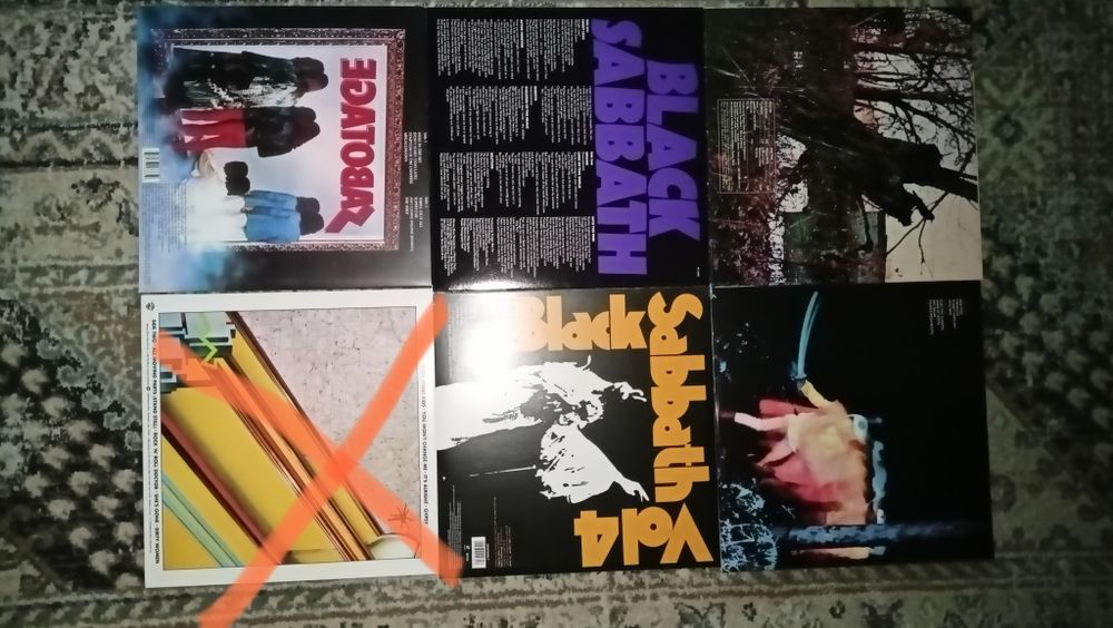 Black Sabbath LP USA  Mint-