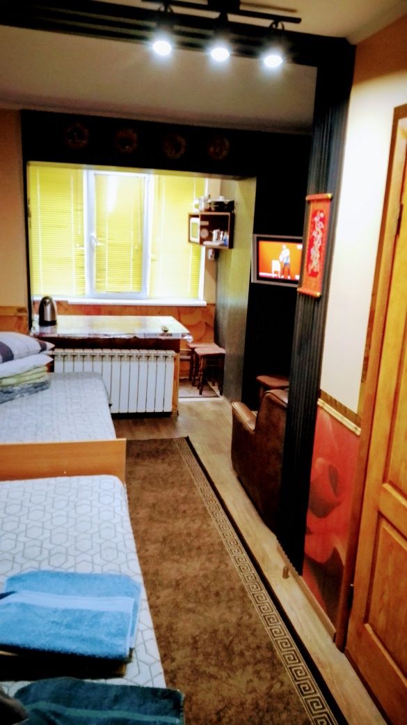 ПОЧАСОВО, ПОСУТОЧНО, 1 к. студия на пр. Центральном 124 А, Wi-Fi, доки