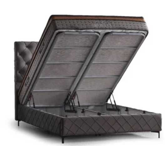 Cama Memolux + Estrado, Sistema Elevatório e Fundos