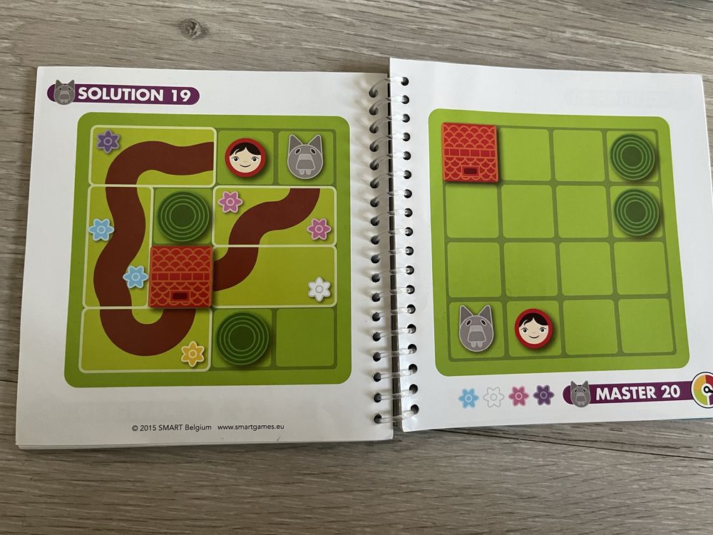 Smart Games Little Red riding hood czerwony kapturek gra logiczna